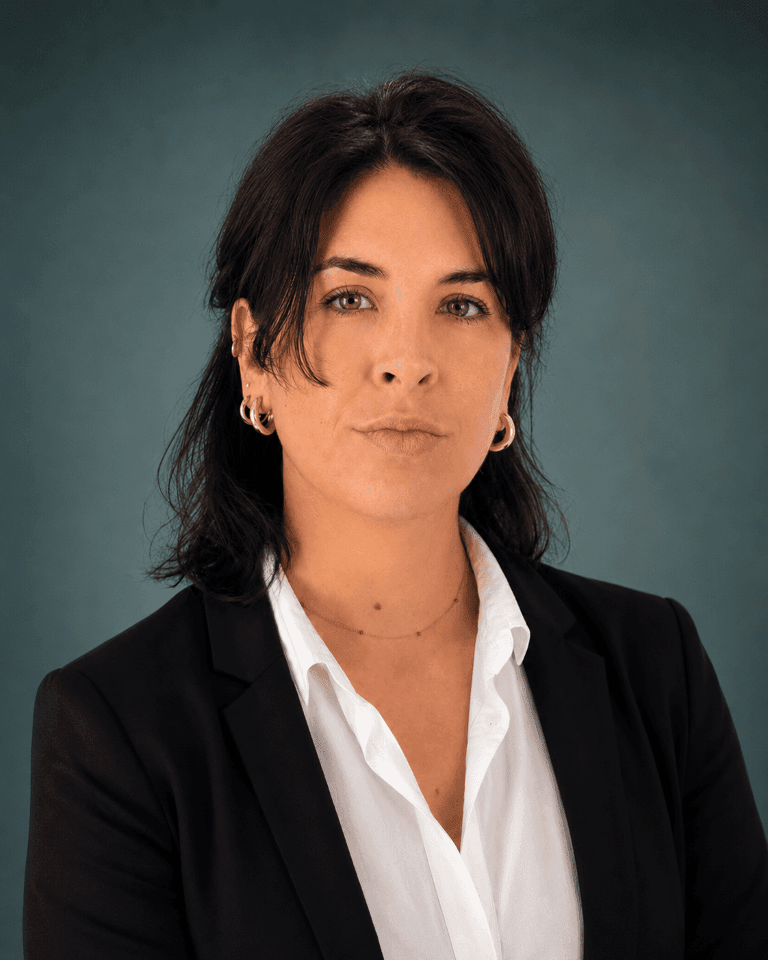 Portrait of Mariagiulia Mosele, co-founder of MOS Protection Systems